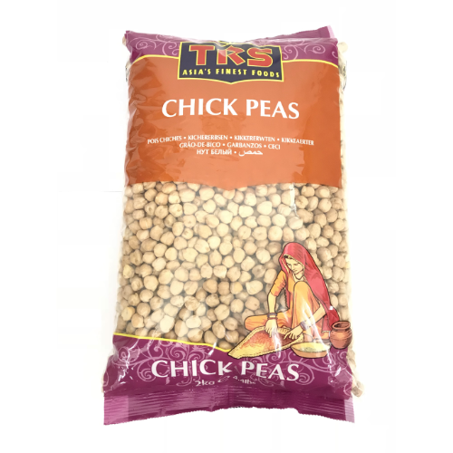 TRS White Chick-Peas (white Kabuli chana) (2kg) - Indian Ginger