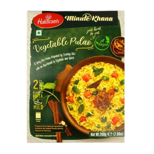 Haldiram's Veg Pulao (200g) - Indian Ginger