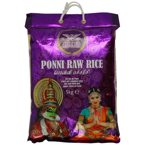 Heera Ponni Raw Rice (5kg) - Indian Ginger