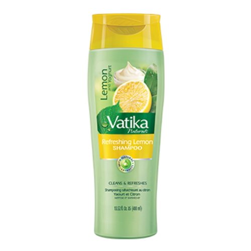 Dabur Vatika Refreshing Lemon Anti Dandruff Shampoo (200ml) - Indian Ginger