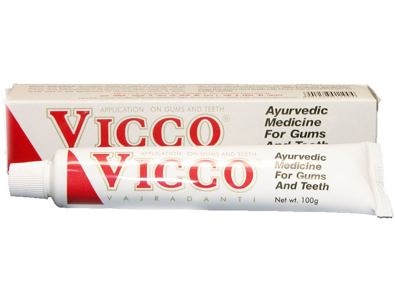 Vicco Vajradanti Toothpaste (100g) - Indian Ginger