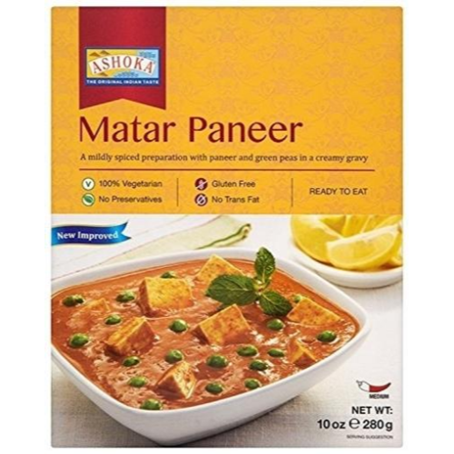 Ashoka Mutter Paneer (Tofu) (280g) - Indian Ginger