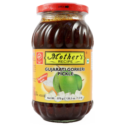 Mother's Recipe Gujarati Gorkeri Pickle (575g) - Indian Ginger