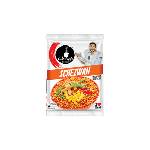 Chings Secret Schezwan Instant Noodles (60g) - Indian Ginger