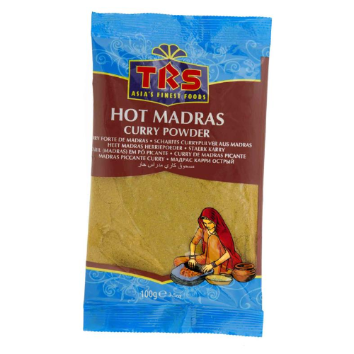 TRS Madras Curry Powder- Hot (100g) - Indian Ginger