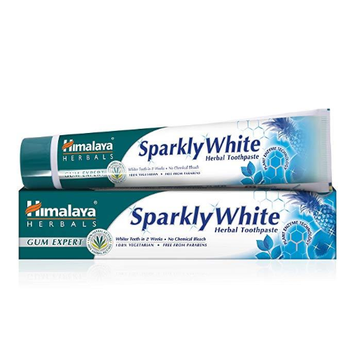 Himalaya Sparkly White Herbal Toothpaste (75g) - Indian Ginger