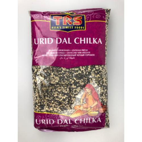 TRS Urad Dal Split (Urid Dal Chilka) - With Skin (2kg) - Indian Ginger