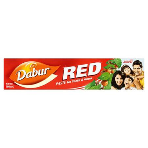 Dabur Herbal Toothpaste - Red (100g) - Indian Ginger