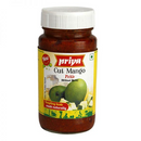 Priya Cut Mango Pickle without Garlic (300g) - Indian Ginger