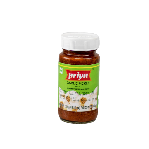 Priya Garlic Pickle (300g) - Indian Ginger