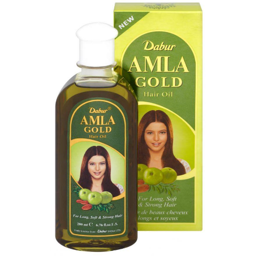 Dabur Amla Gold Hair Oil (200g) - Indian Ginger