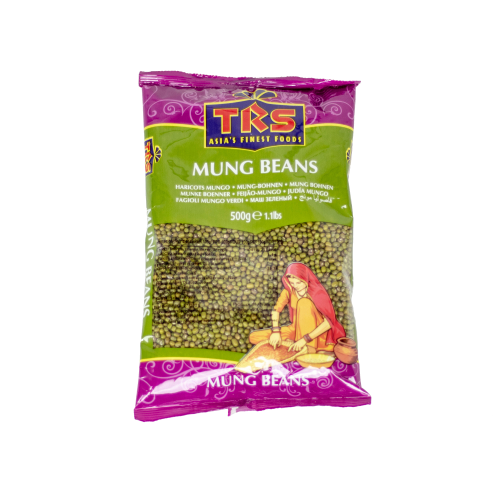 TRS Moong Dal Whole (Mung Beans) - With Skin (2kg) - Indian Ginger