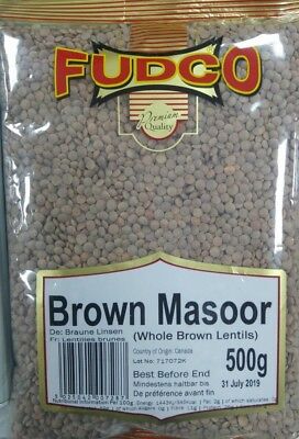 FUDCO MASOOR BROWN DAL (WHOLE) -1.5Kg - Indian Ginger