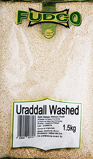 FUDCO URAD DAL WHOLE-1.5Kg - Indian Ginger