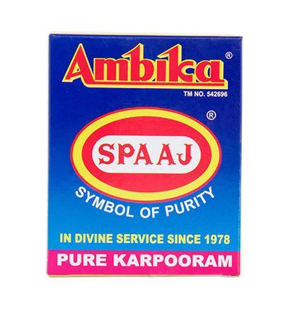 Ambika Karpoor / Camphor Tablets (50g) - Indian Ginger