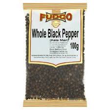 FUDCO BLACK PEPPER 100g - Indian Ginger