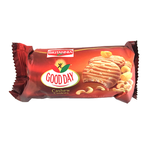 Britannia Good Day Cashew Biscuit (72g) - Indian Ginger