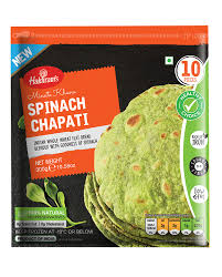 Haldiram - Spinach chapatti  (10 pieces) - Indian Ginger