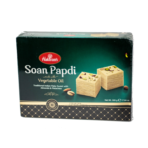 Haldiram's Soan Papdi Classic (500g) - Indian Ginger