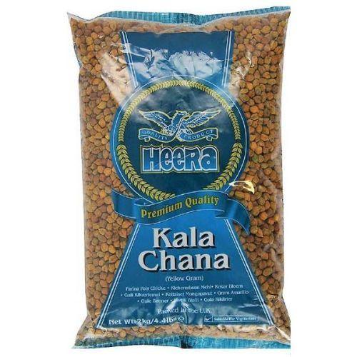 Heera Brown / Black Chickpeas (Kala Chana) (1Kg) - Indian Ginger