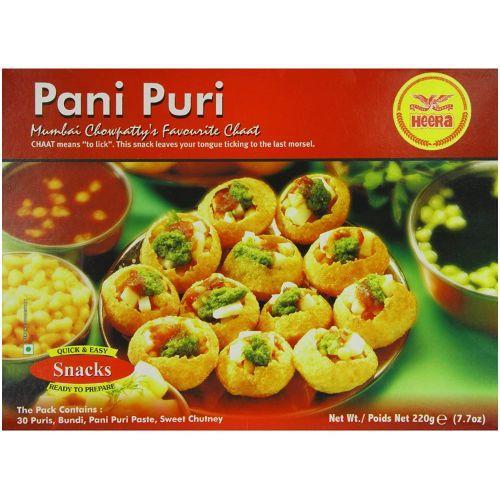 Heera Pani Puri (Gol Gappa) 30pcs and Masala (220g) - Indian Ginger