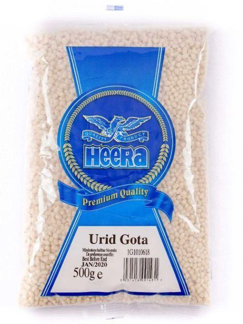 Heera Urad Dal Whole (Urid Gota) - Without Skin (500g) - Indian Ginger