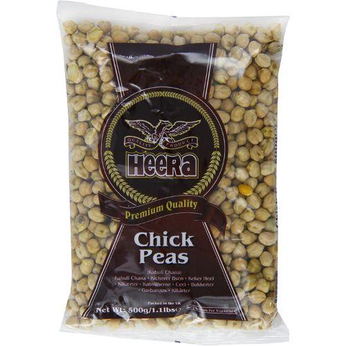 Heera White Chickpeas (Kabuli Chana) (500g) - Indian Ginger