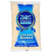 Heera Urad Dal Split (Urid Dal Washed) - Without Skin (2kg) - Indian Ginger