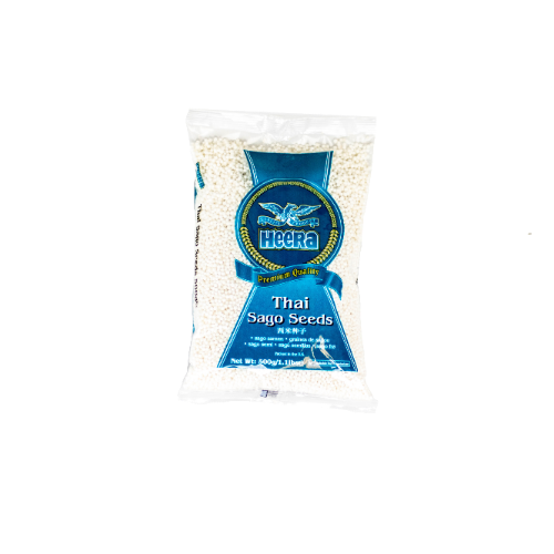 Heera Thai Sago Seeds (Sabudana) - Small (500g) - Indian Ginger