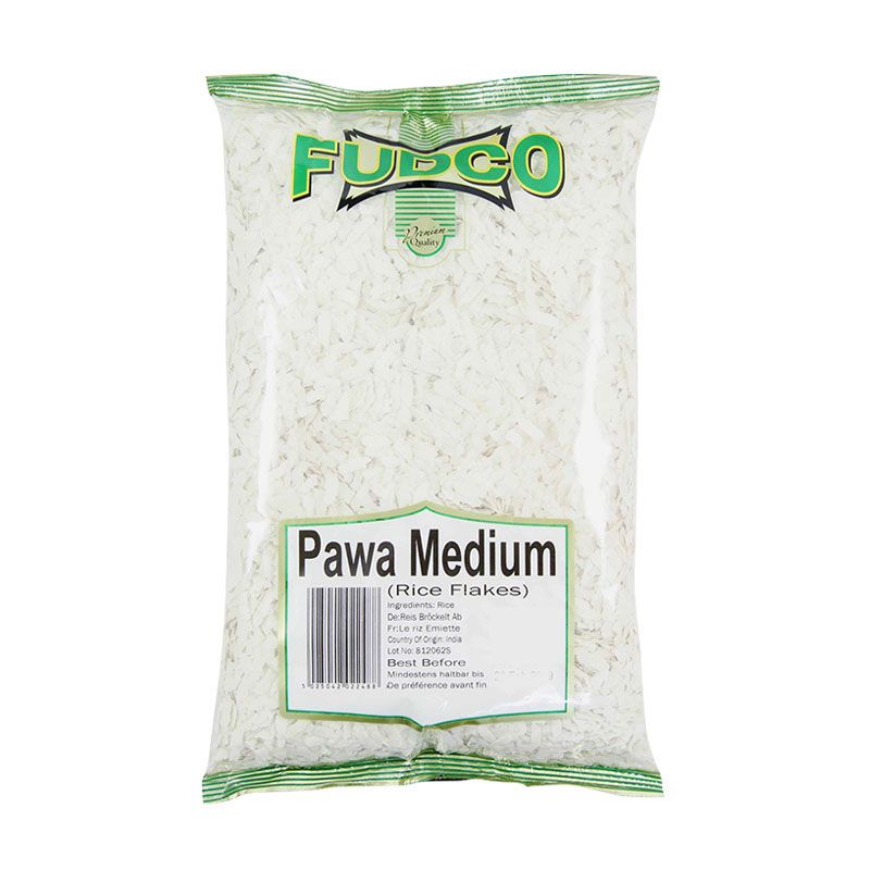 FUDCO PAWA MEDIUM RICE FLAKES - 400g - Indian Ginger