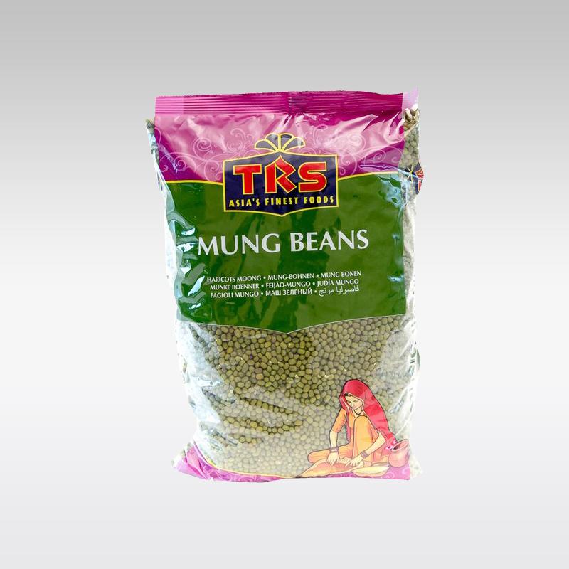 TRS Moong BEANS (WHOLE-DAL) 2 Kg - Indian Ginger