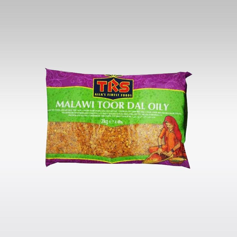 TRS Oily Toor Dal 2 Kg - Indian Ginger