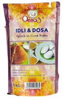 Anna's Instant Cook Dosa & Idli Wet Mix 1 Kg - Indian Ginger