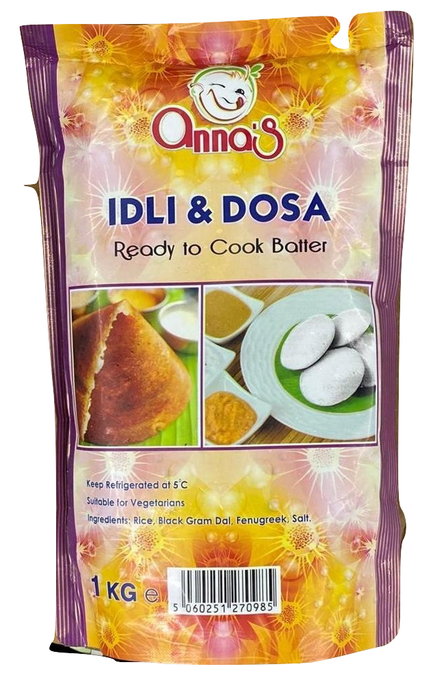 Anna's Instant Cook Dosa & Idli Wet Mix 1 Kg - Indian Ginger