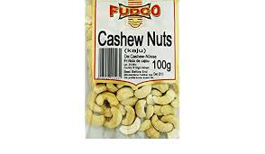 FUDCO CASHEW NUTS-100G - Indian Ginger