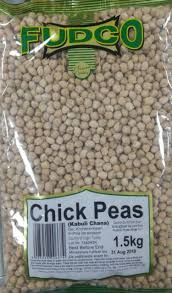 FUDCO CHICK PEAS JUMBO-1.5 Kg - Indian Ginger