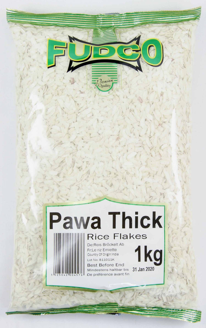 FUDCO PAWA THICK RICE FLAKES -1 Kg (Limited stock) - Indian Ginger