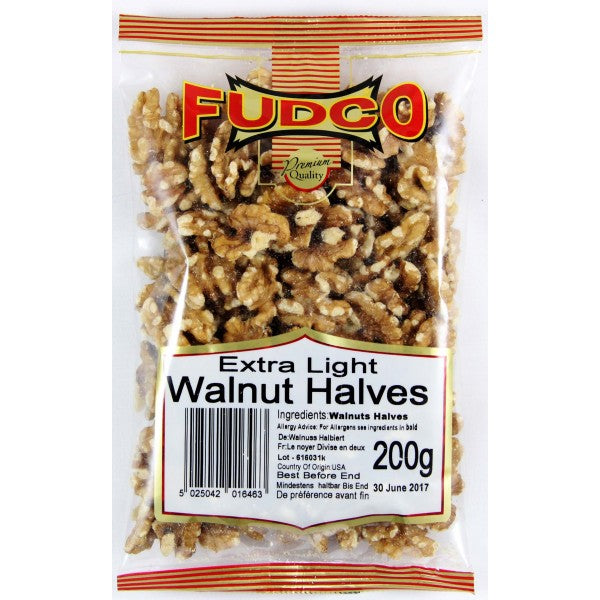 FUDCO WALNUT HALVES-200g - Indian Ginger