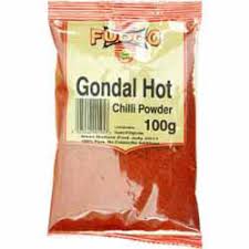 FUDCO CHILLI POWDER GONDAL-100g - Indian Ginger