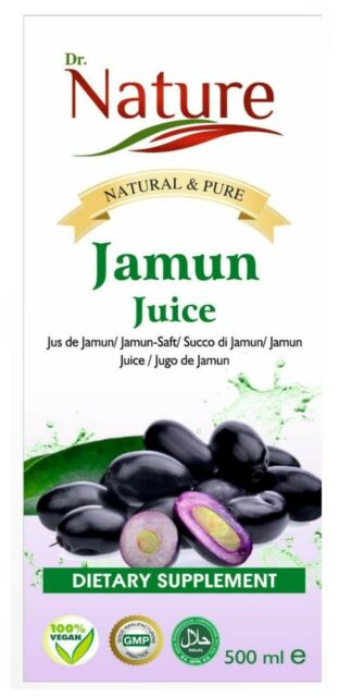 Dr Nature Jamun Juice - 1000ml - Indian Ginger