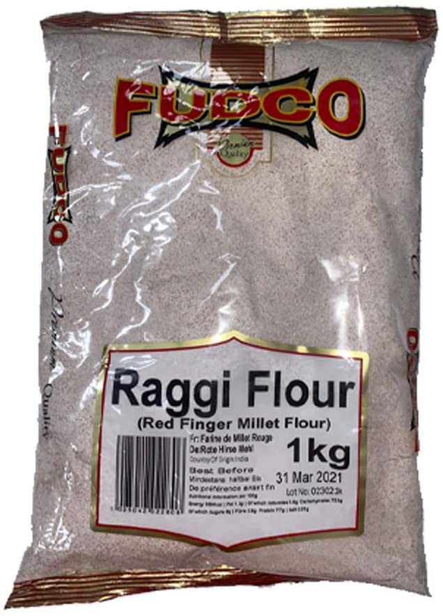 FUDCO RAGI FLOUR-1 Kg - Indian Ginger