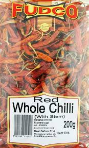 FUDCO RED LONG CHILLI-200g - Indian Ginger