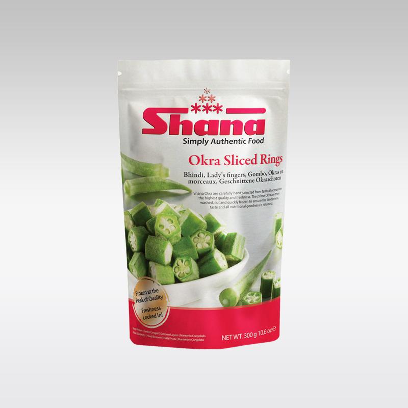 Shana Cut Okra (RINGS) 300g - Indian Ginger