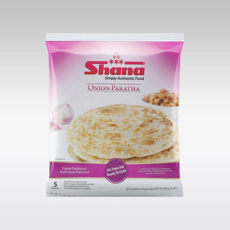 Shana Onion Paratha (5 Pieces) - Indian Ginger