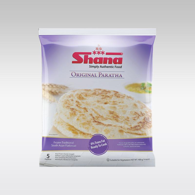 Shana Original Paratha 480g (5 Pieces) - Indian Ginger