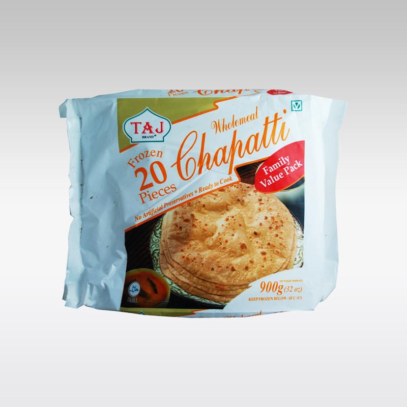 Taj Family Pack Chappati (20 Pieces) - Indian Ginger