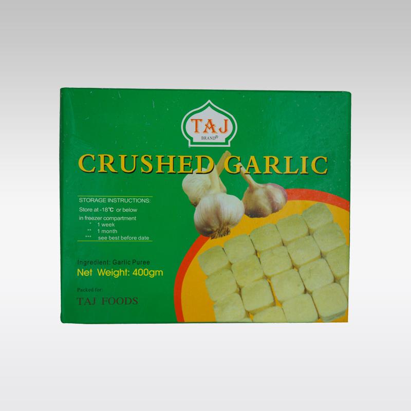 Taj Crushed Garlic 400g - Indian Ginger